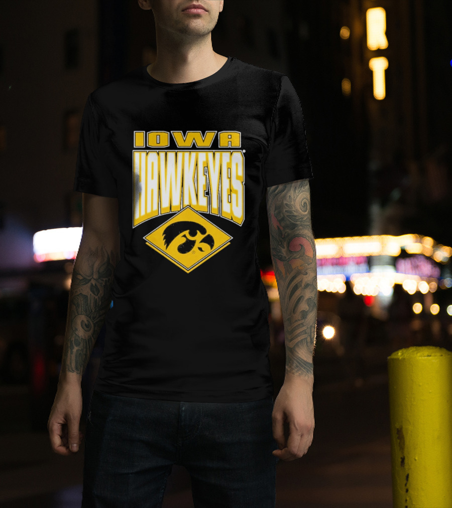 Iowa Hawkeyes Preschool Trench Kings Official Team Overprint T-Shirt