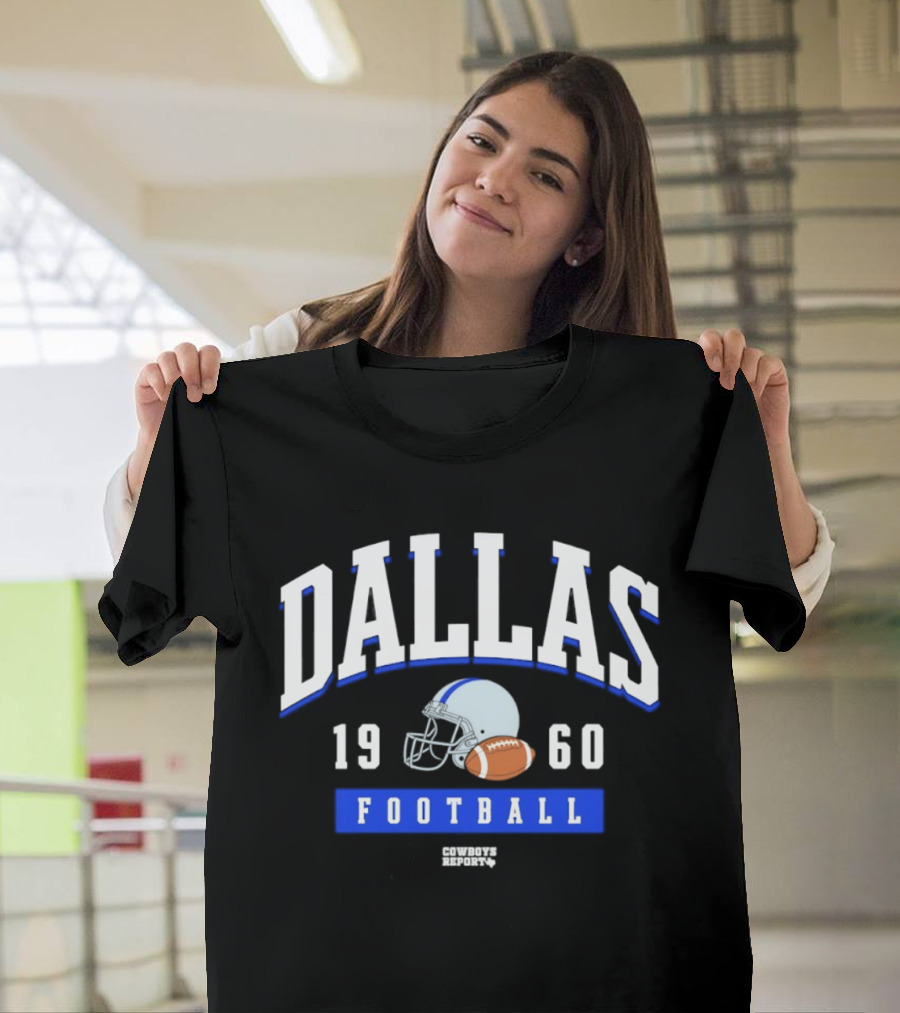 Dallas 1960 Football Helmet T-Shirt