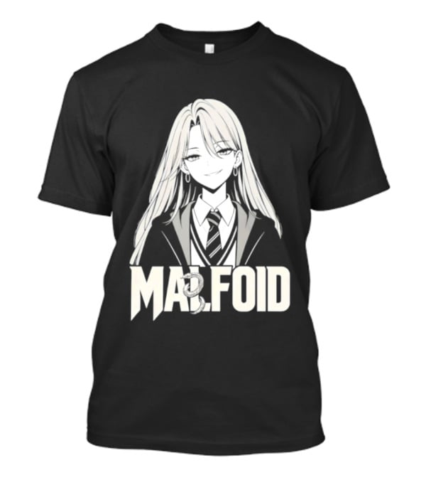MALFOID Anime Dark Academia Aesthetic T-Shirt