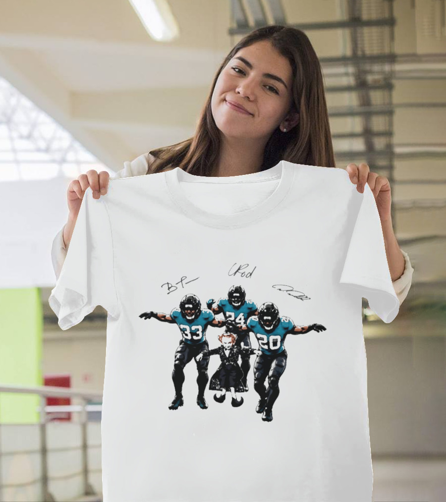 Jacksonville Jaguars Tiptoeing UFod 33 24 20 T-Shirt