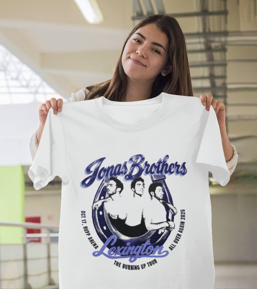 Jonas Brothers Rupp Arena Lexington October 17th 2026 Tour T-Shirt