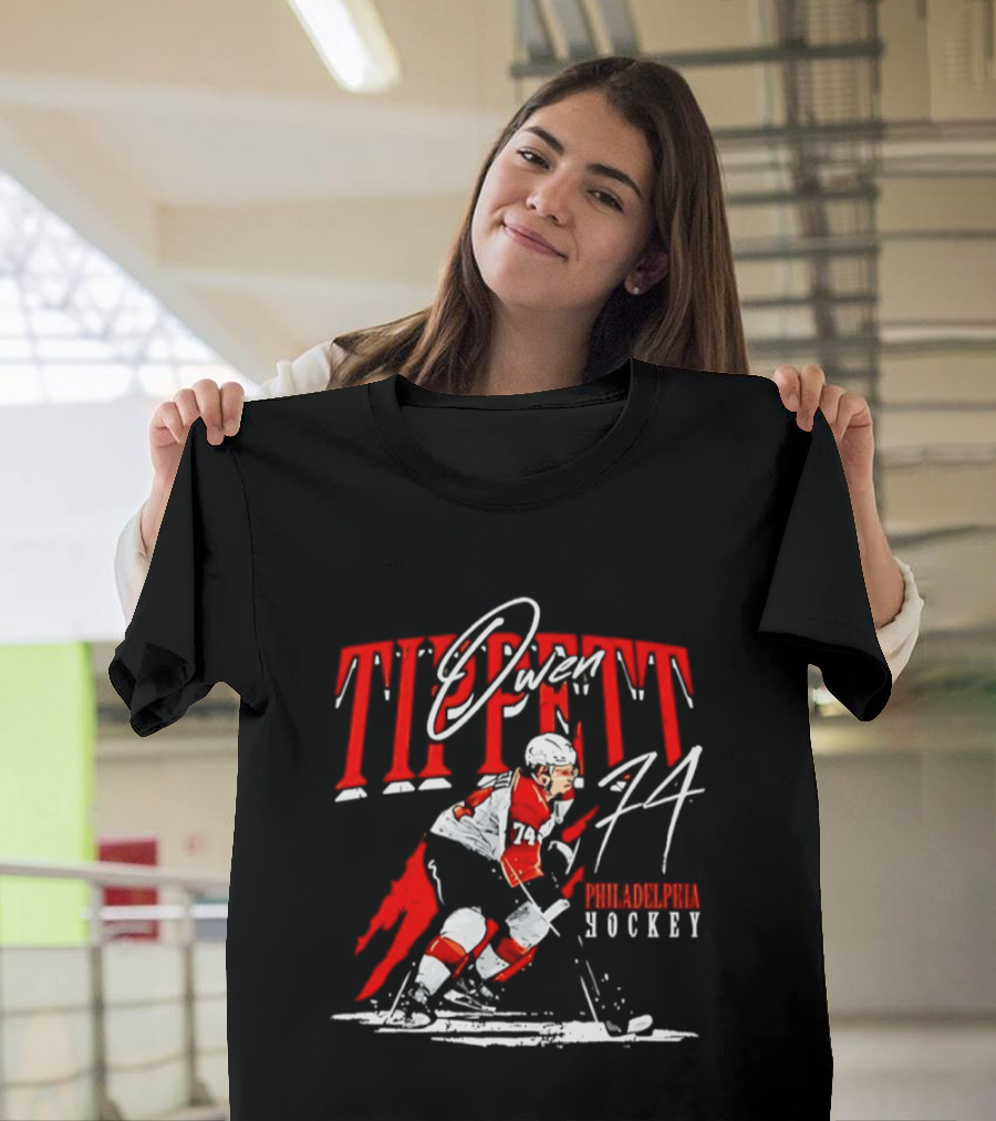 Owen Tippett Philadelphia Hockey 74 T-Shirt