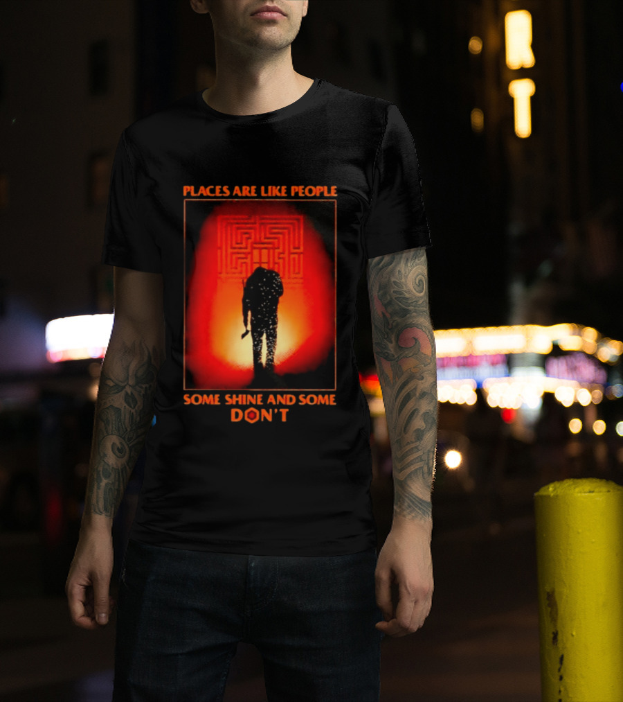 Places Are Like People Some Shine And Some Don't The Shining Maze T-Shirt