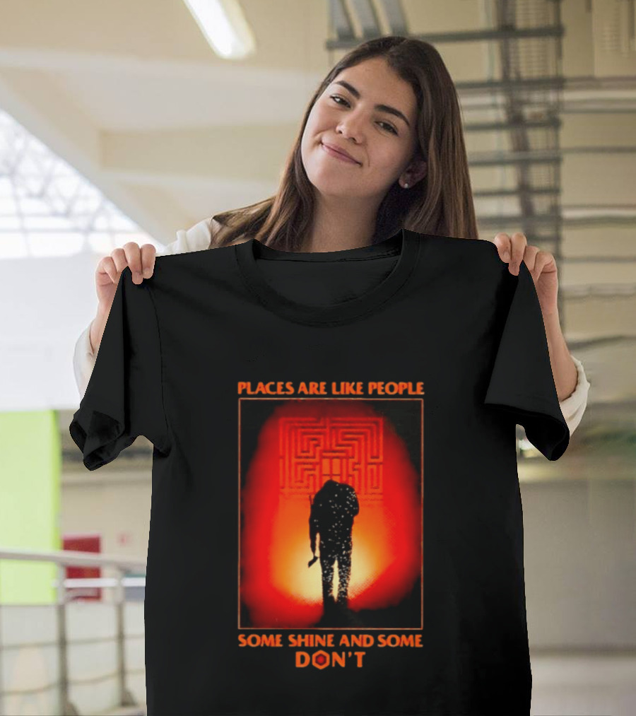 Places Are Like People Some Shine And Some Don't The Shining Maze T-Shirt