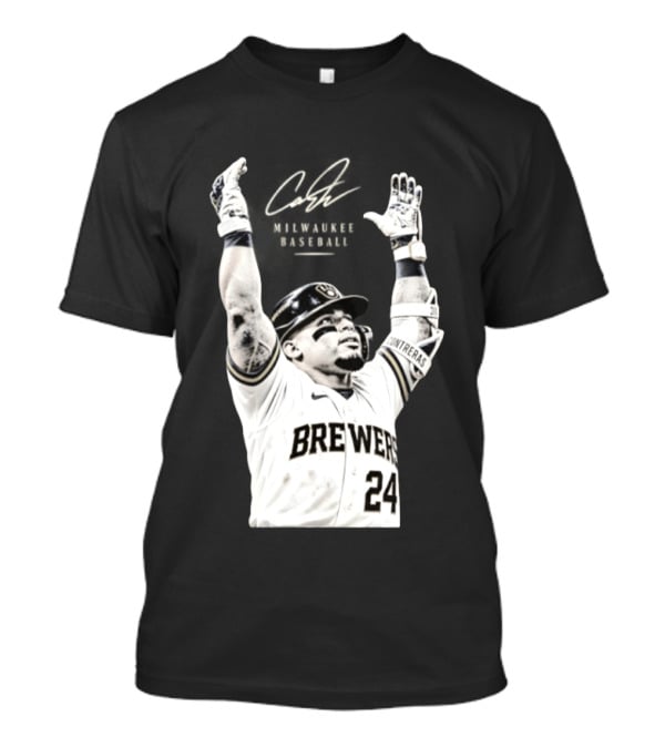 William Contreras Milwaukee Brewers 24 Victory Celebration T-Shirt