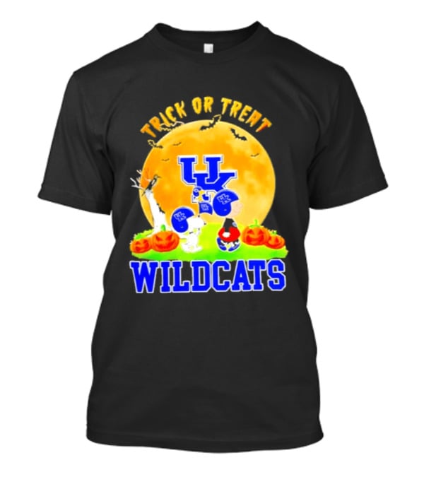 Kentucky Wildcats Peanuts Trick Or Treat Halloween Abbey Road 2026 T-Shirt