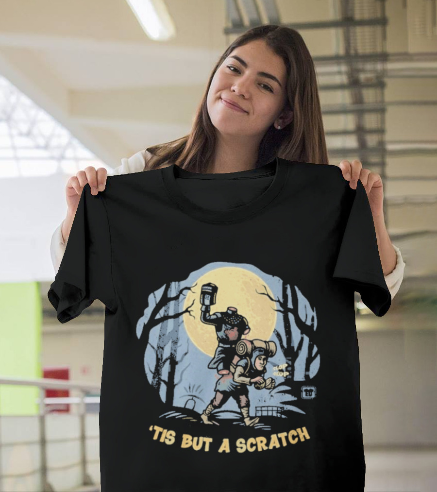 Tis But A Scratch Headless Horseman Knight T-Shirt