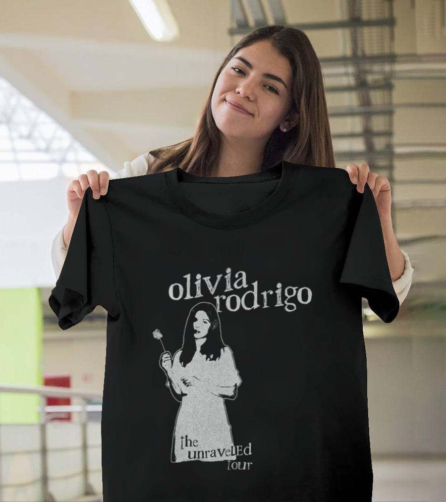 Olivia Rodrigo Unraveled Tour Dates 2026 2027 Dandelion T-Shirt