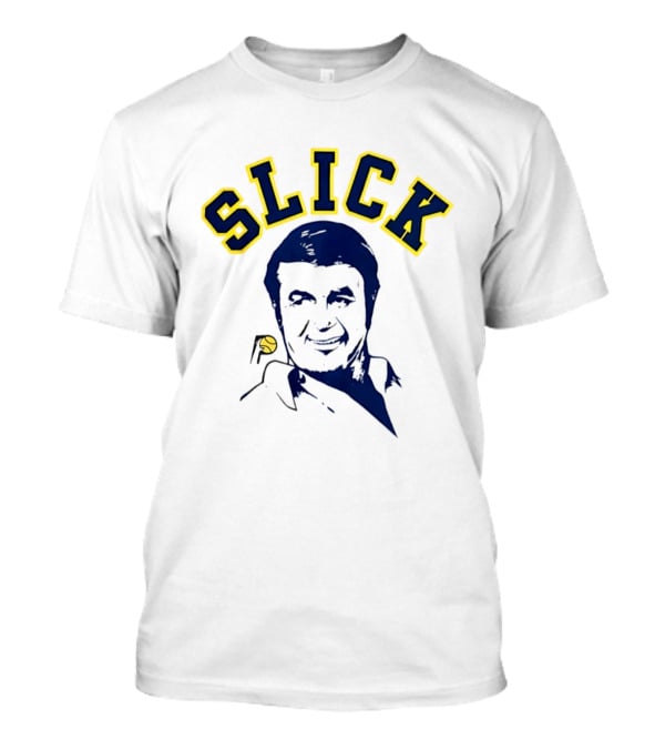 Slick Bobby Leonard Indiana Pacers Legend Basketball T-Shirt