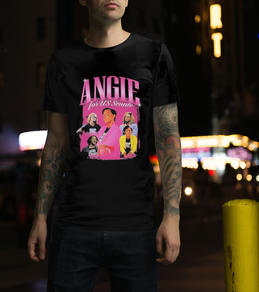 ANGIE For US Senate 2026 Empowerment Leadership Stand Resist Unify T-Shirt