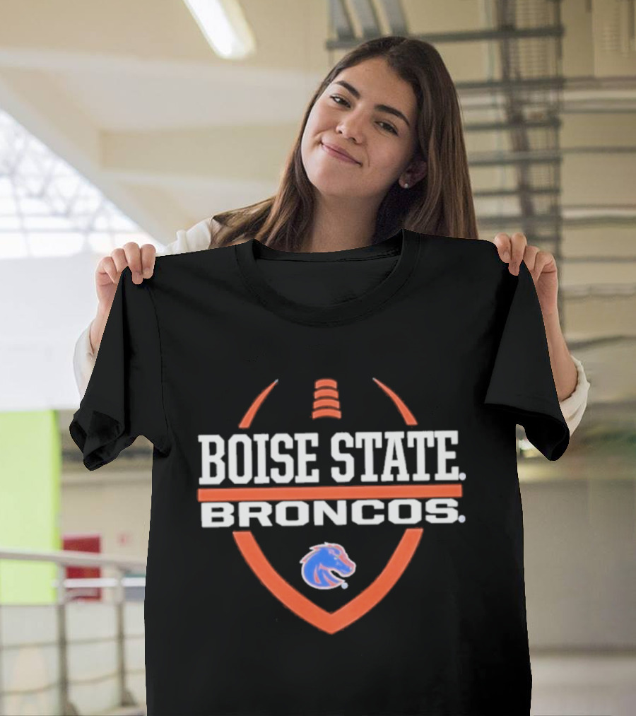 Boise State Broncos Football 2026 Team Logo With Iconic Horse T-Shirt