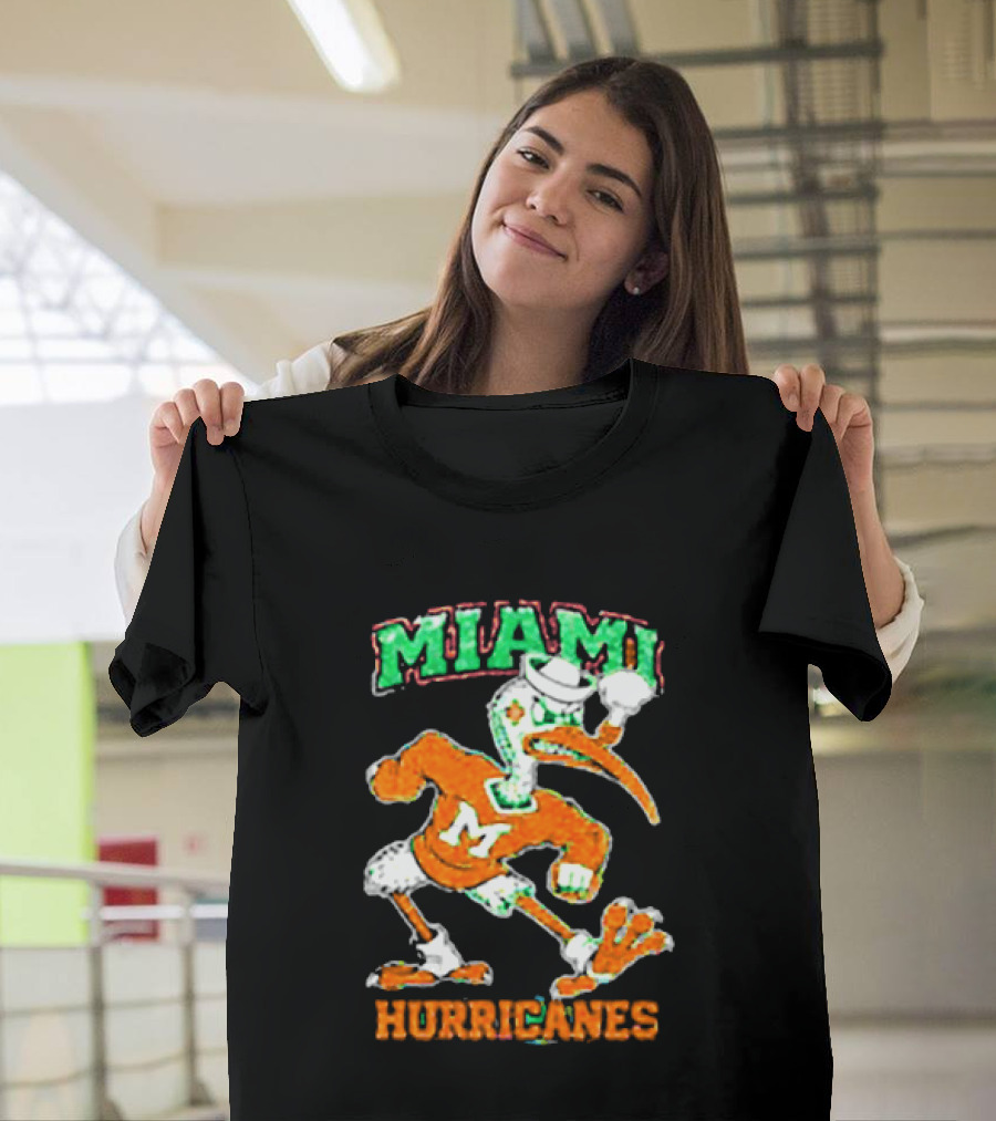Miami Hurricanes Mascot Sports Team T-Shirt