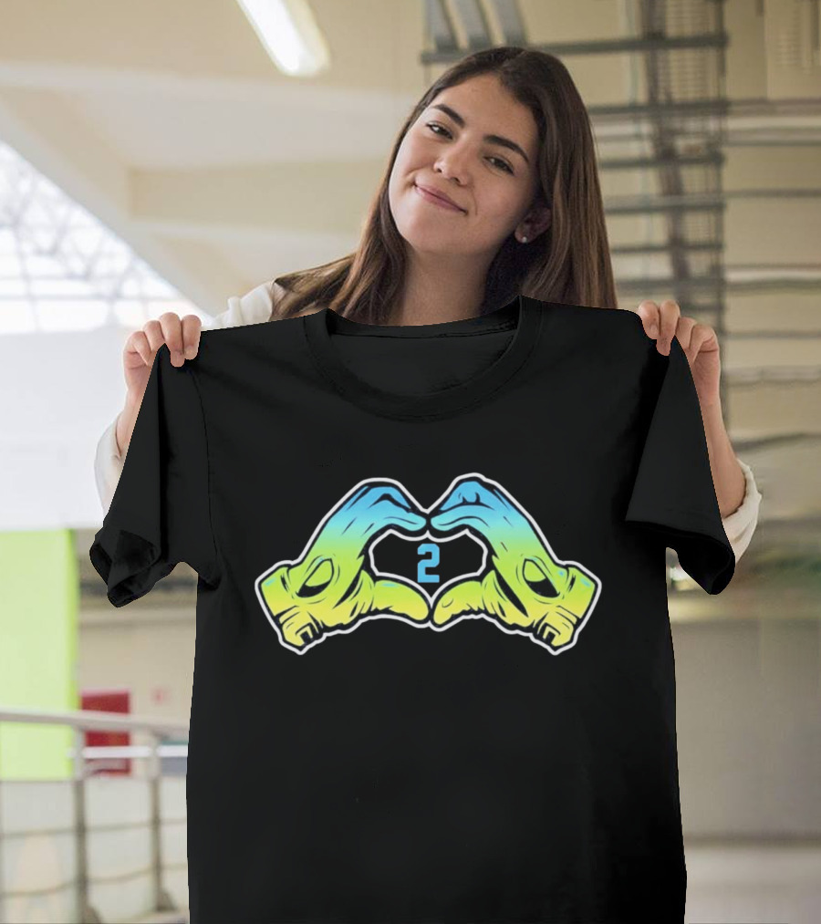 Yandy Diaz Heart Hands 2 T-Shirt