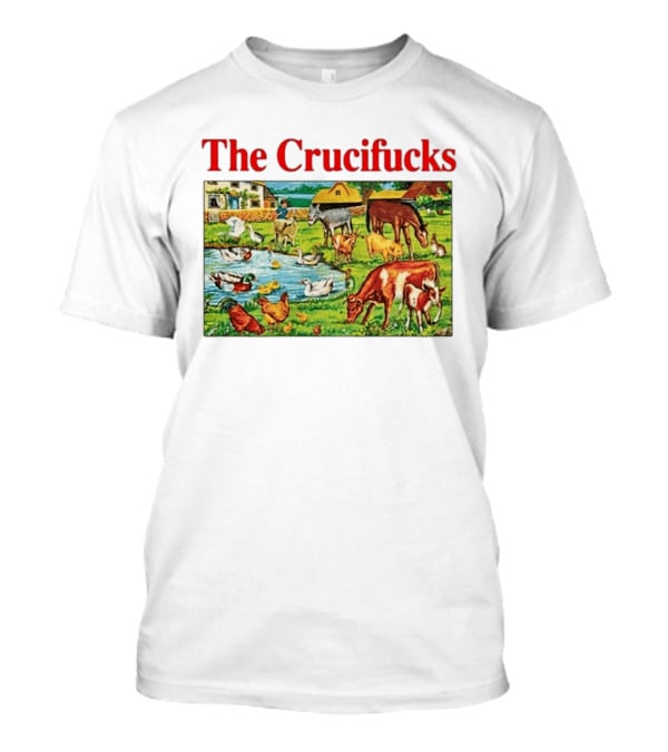 Alternative Tentacles Records The Crucifucks Farmyard T-Shirt