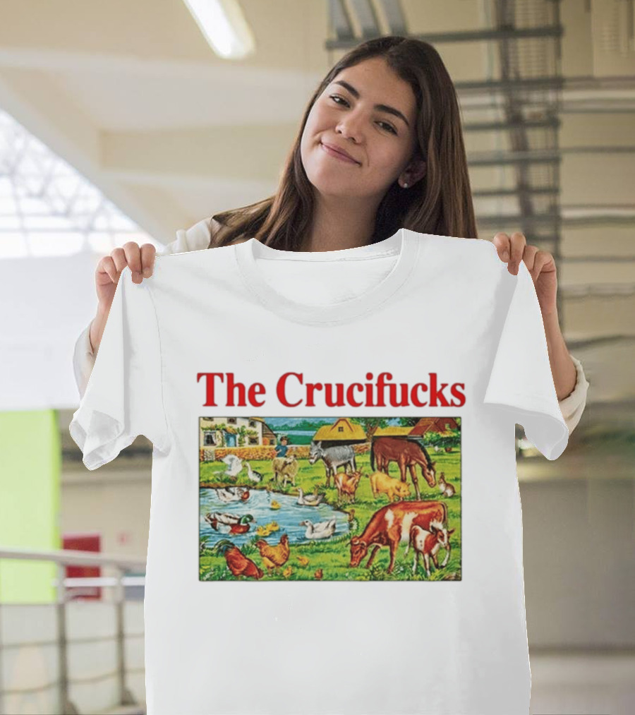 Alternative Tentacles Records The Crucifucks Farmyard T-Shirt
