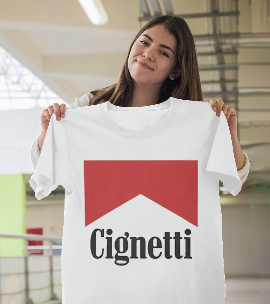 Cignetti Cigarette Red Banner T-Shirt