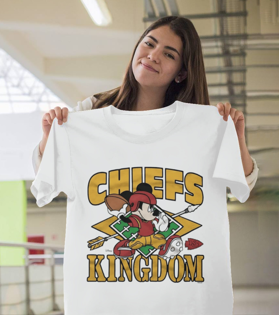 Chiefs Kingdom Mickey Mouse Kansas City Football 2026 T-Shirt