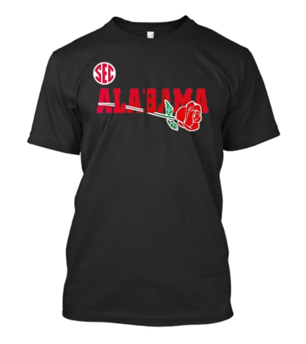 SEC Alabama Crimson Tide Rose Bowl 2026 T-Shirt