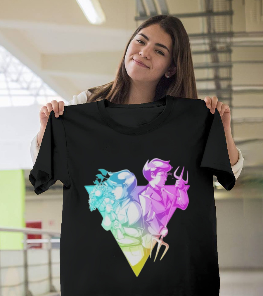 BDTH Division Character Illustration Gradient Style T-Shirt