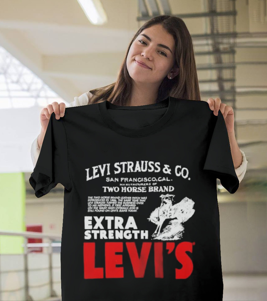 Levi Strauss & Co. San Francisco Two Horse Brand Extra Strength Levi's T-Shirt