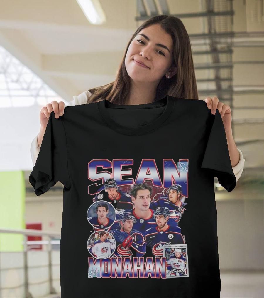 Sean Monahan Columbus Hockey Collection T-Shirt