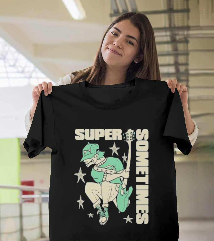 Super Sometimes Jumpman Guitar Star Icon T-Shirt