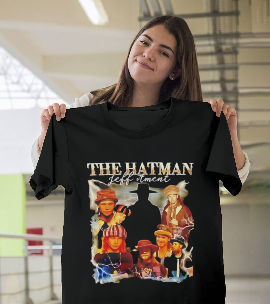The Hatman Jeff Ament Lightning Collage T-Shirt