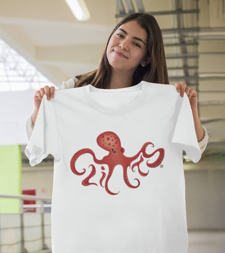Clints Inc Octopus 2 Litre T-Shirt