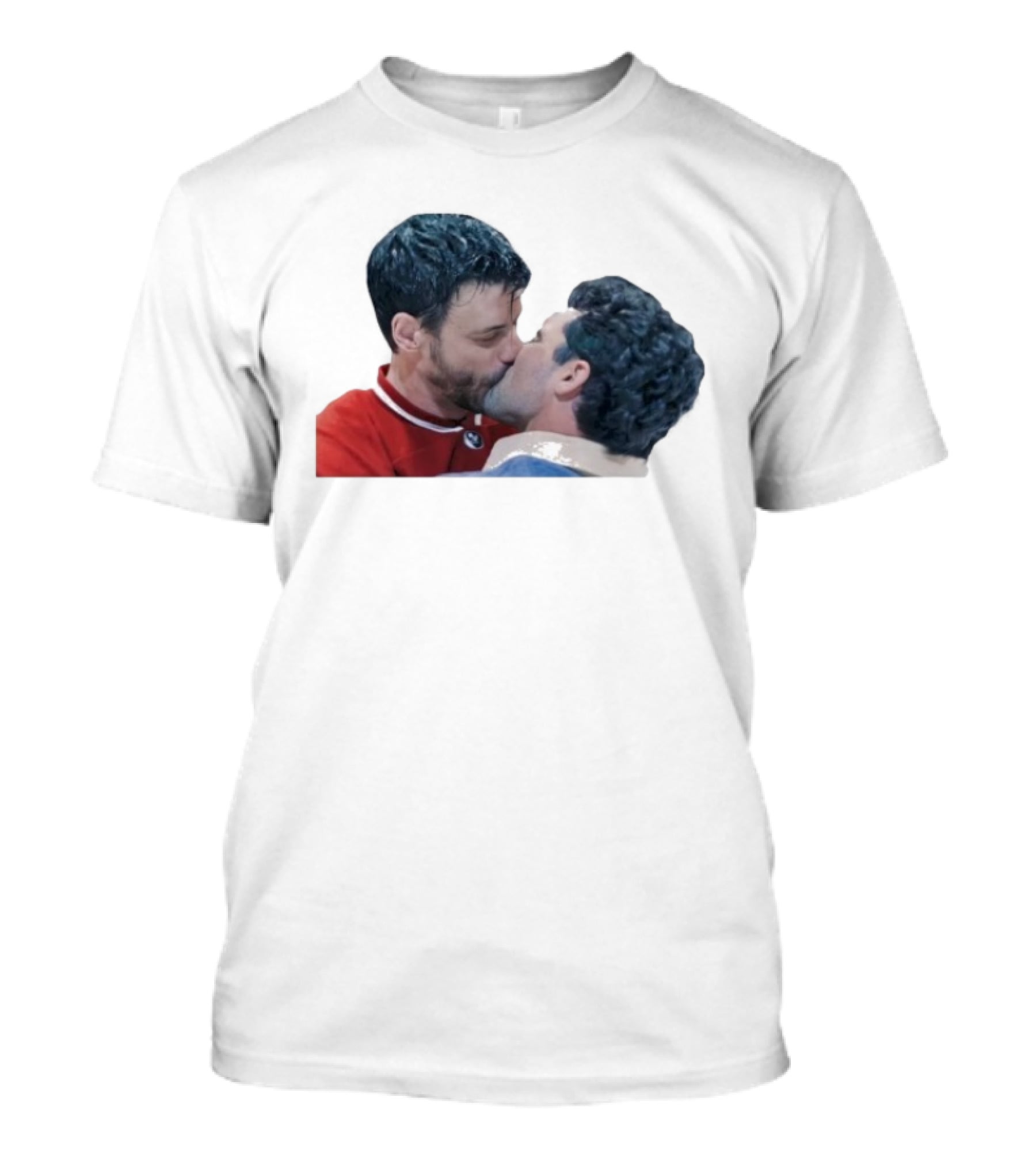 The Little Gay Scott Kipp Kiss Star Trek Parody LGBTQ+ T-Shirt