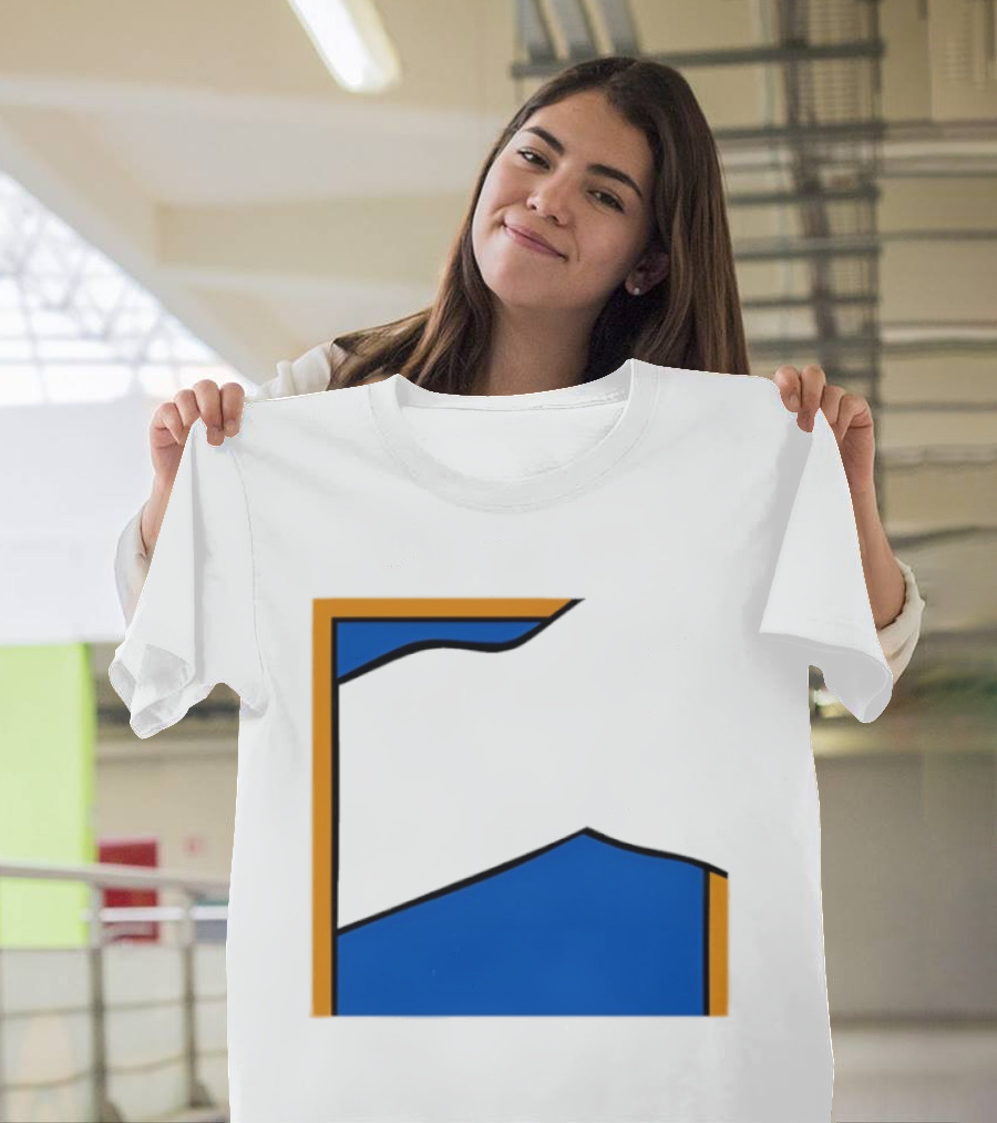 Thechemicalbrothers Kipping Like A Stone Retro Blue Orange Modern Art Style T-Shirt