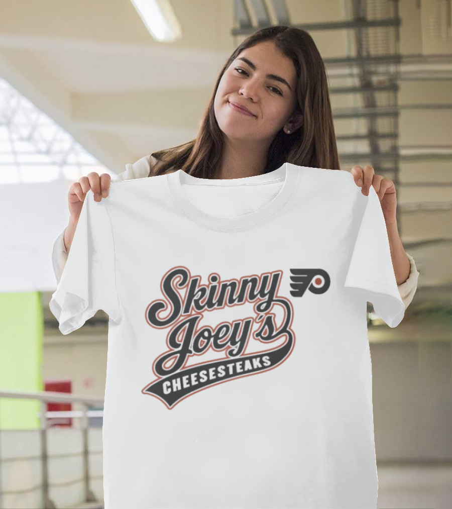 Philadelphia Flyers Skinny Joey’s Cheesesteaks Collaboration T-Shirt