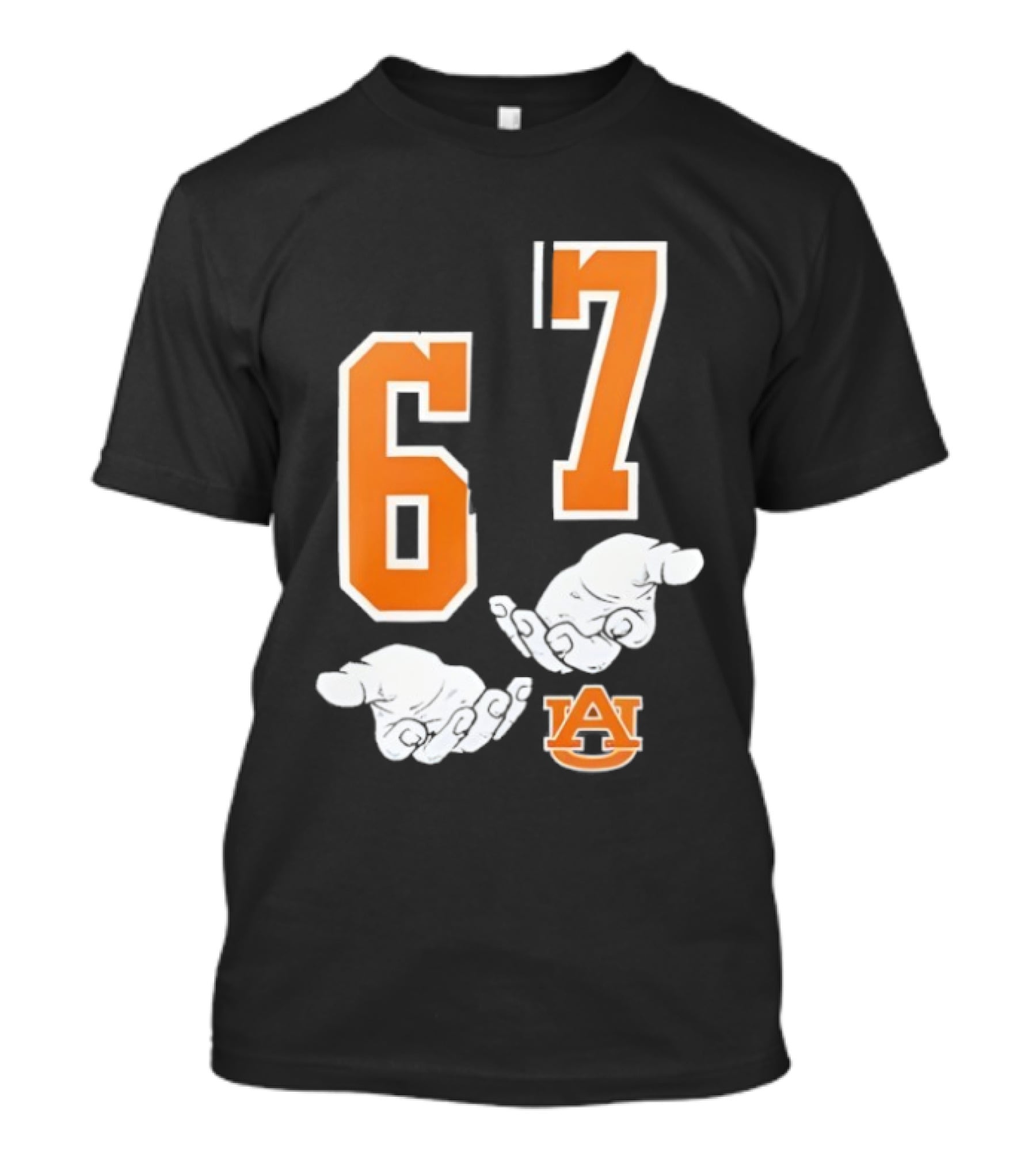 Auburn Tigers 67 Rock Paper Scissors Fun T-Shirt