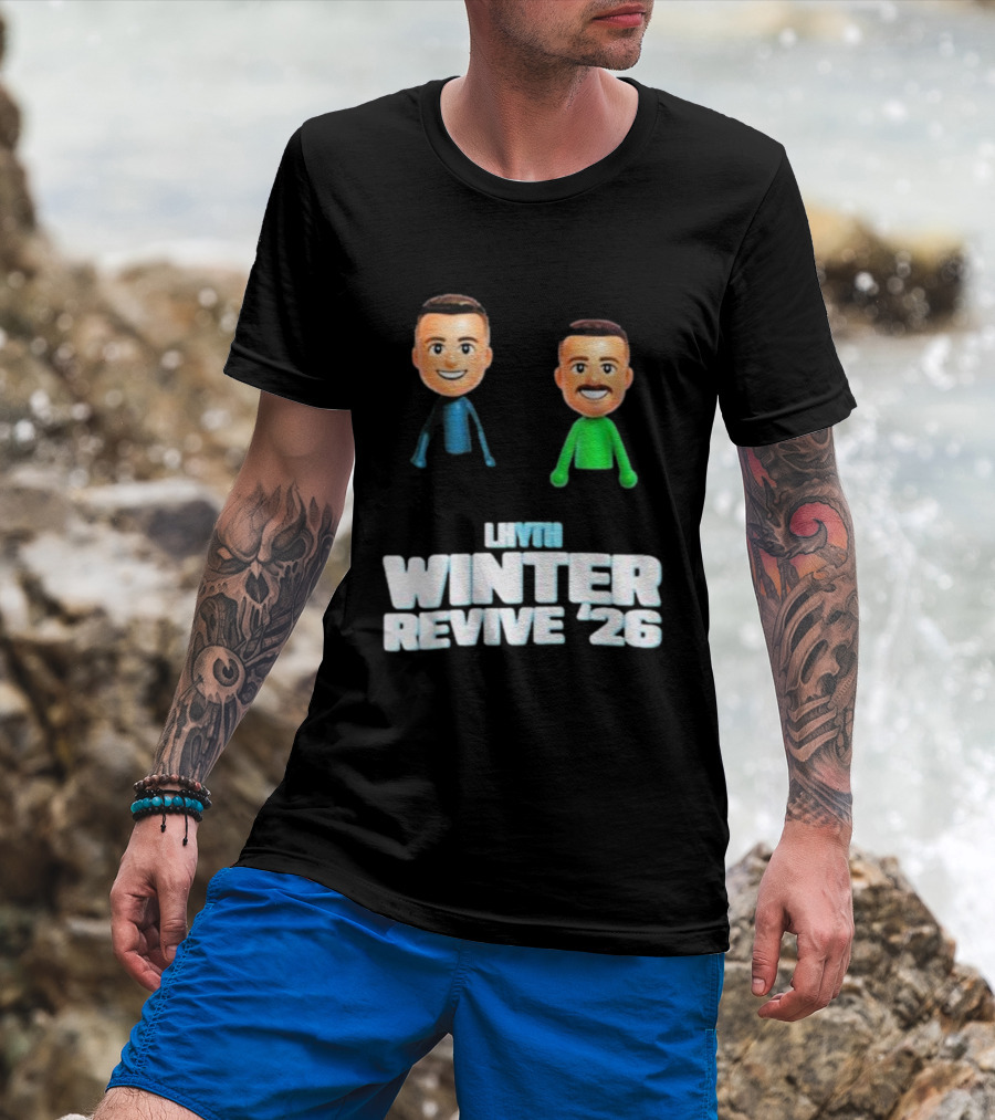 Lhyth Winter Revive '26 Cartoon Figures T-Shirt