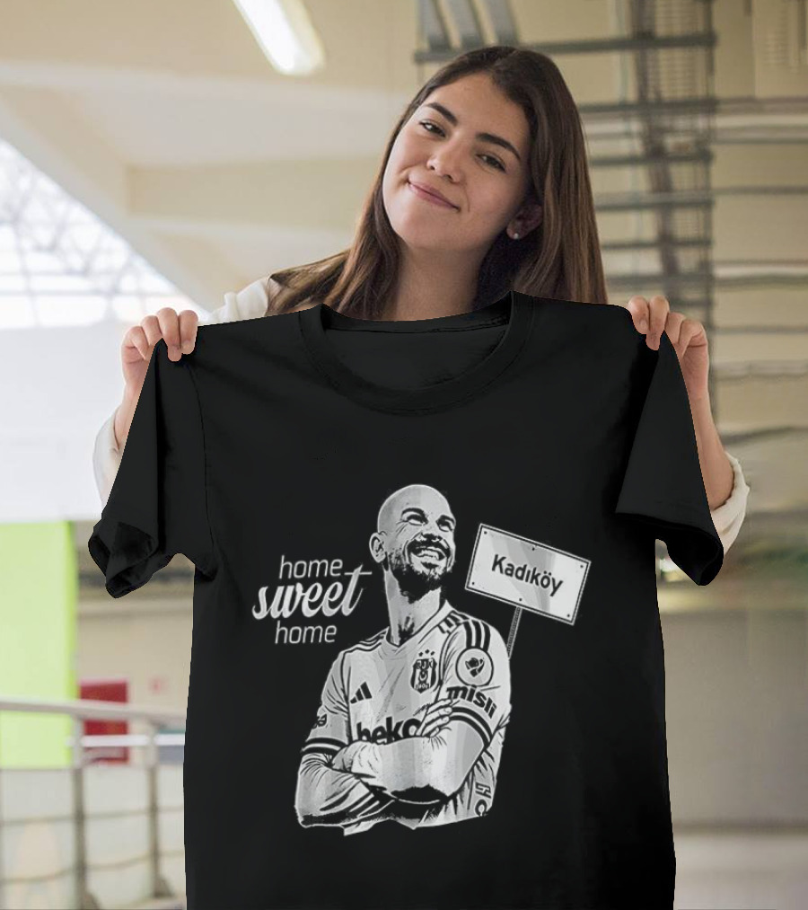 Václav Černý Home Sweet Home Football Flag Concept T-Shirt