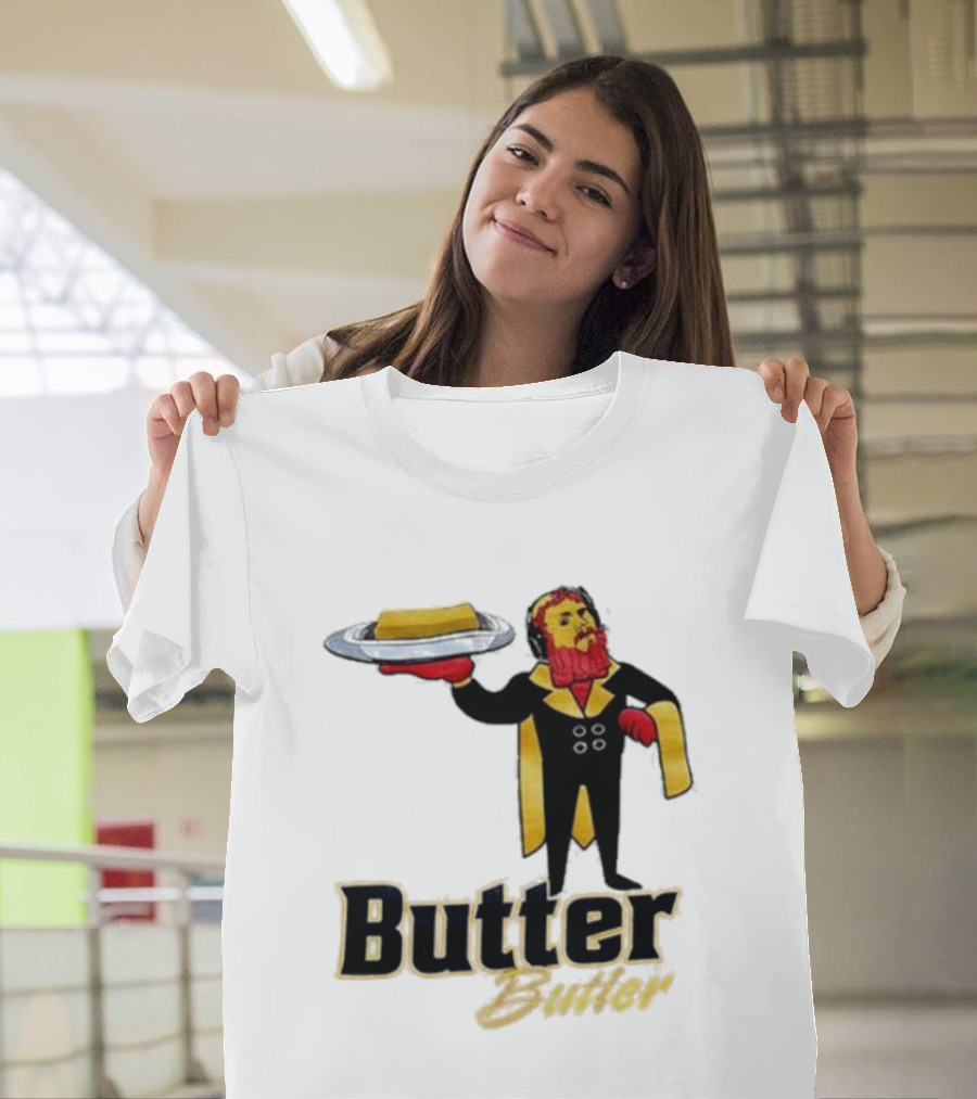 Butter Butler Caseoh T-Shirt