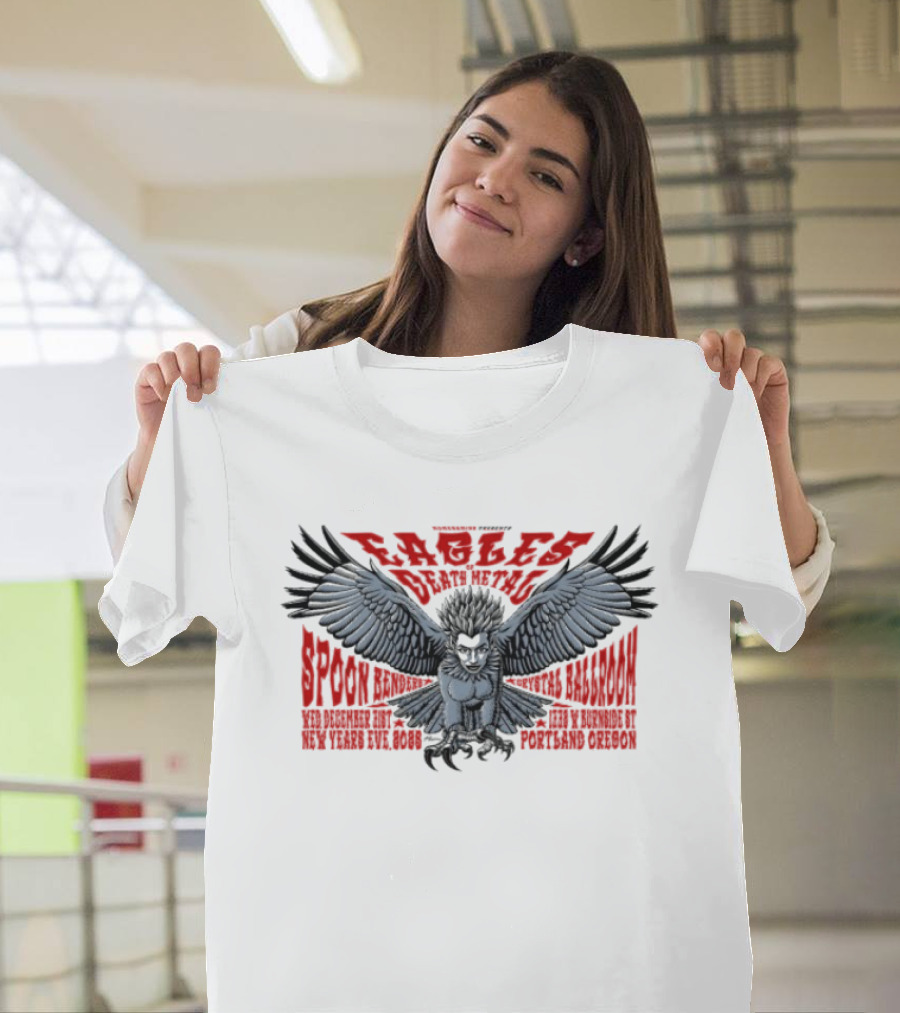 Eagles Of Death Metal Tour Dec 31 2025 McMenamins Crystal Ballroom Portland T-Shirt