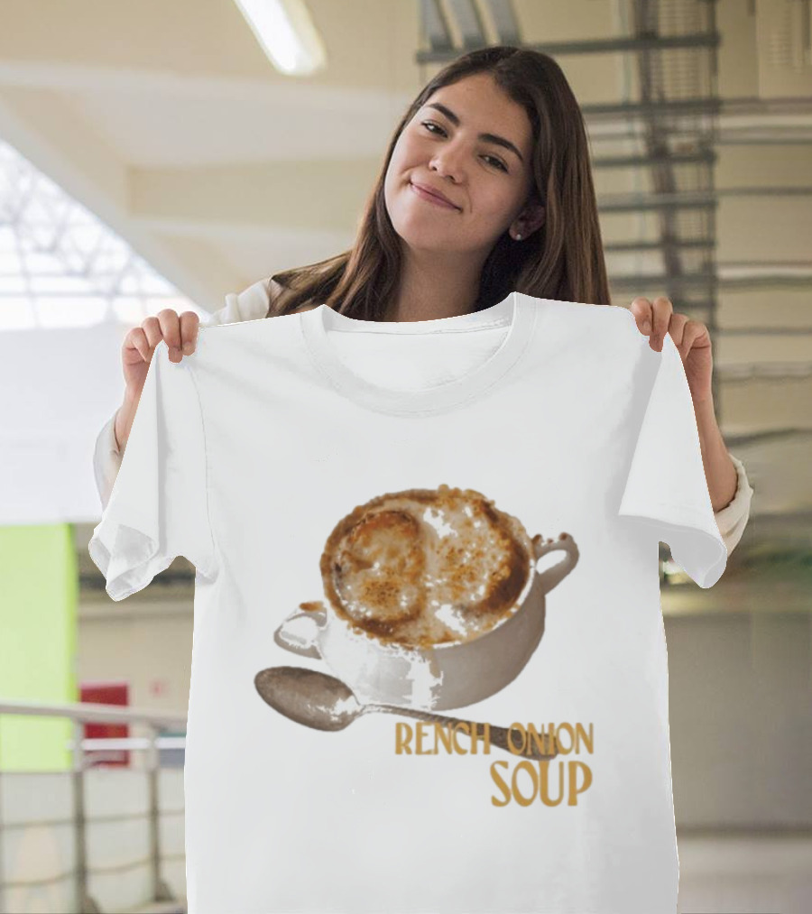 French Onion Soup Bowl And Spoon T-Shirt