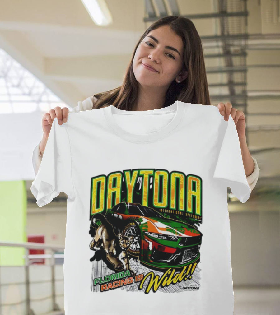 Daytona International Speedway Florida Racing Is Wild Daytona 500 Regional Franklin T-Shirt