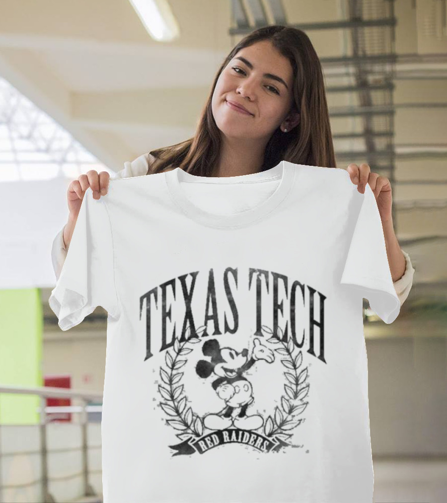 Disney X Red Raider Outfitter Texas Tech Red Raiders Scholar Tree T-Shirt