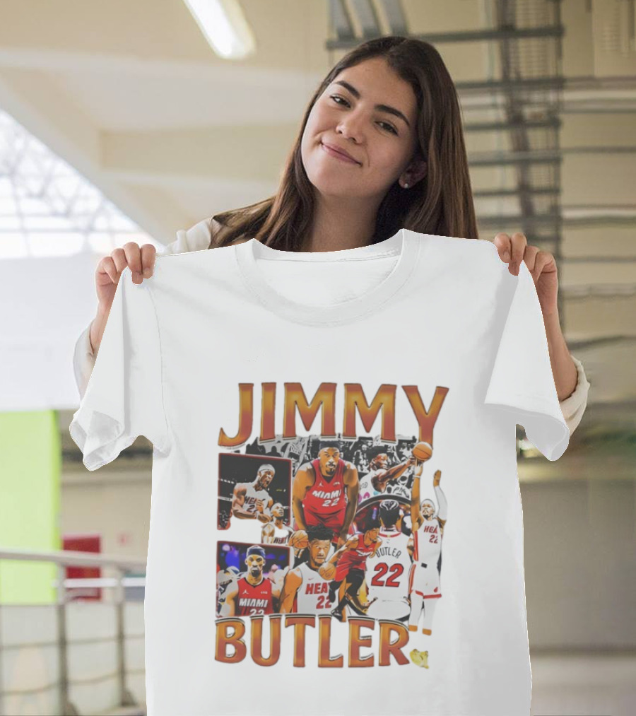 Jimmy Butler Miami Heat 22 Basketball Star Highlights T-Shirt
