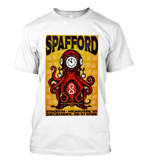 Spafford Vivarium Milwaukee WI December 29 31 2025 Octopus T-Shirt