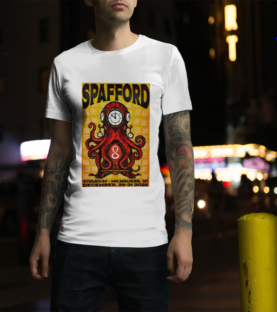 Spafford Vivarium Milwaukee WI December 29 31 2025 Octopus T-Shirt