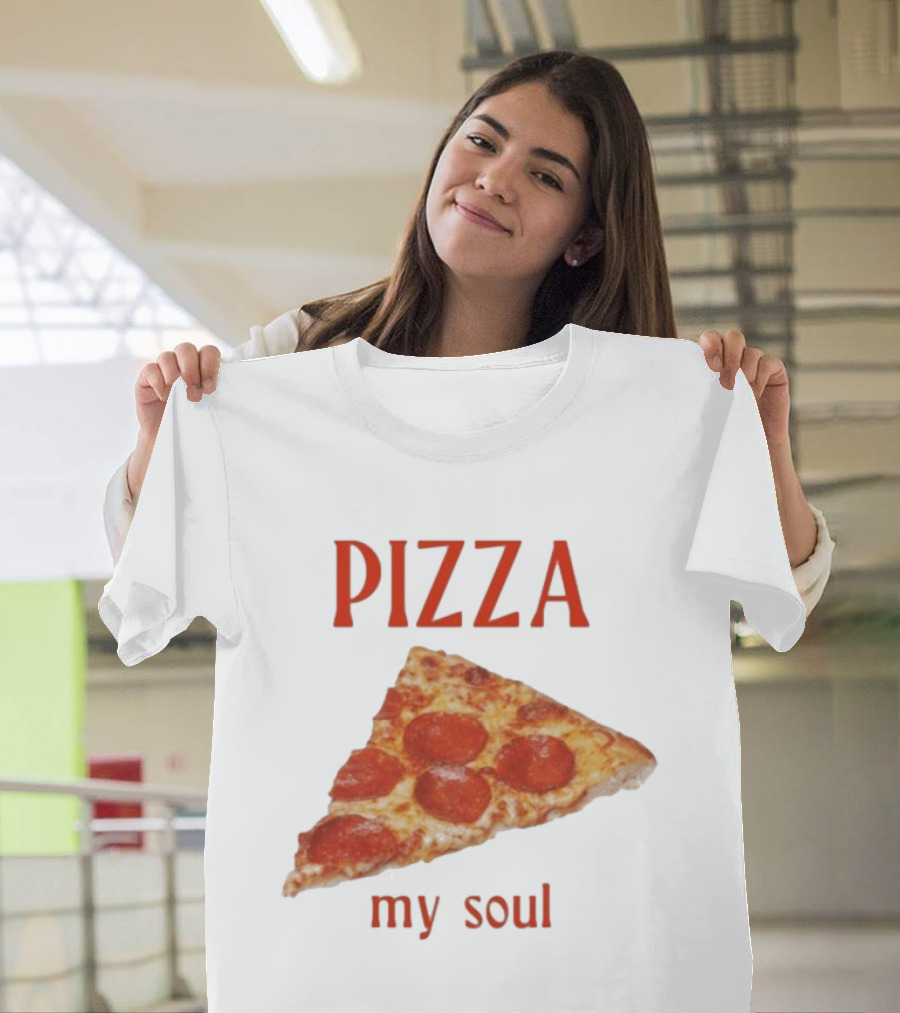 Pizza My Soul Pepperoni Slice T-Shirt