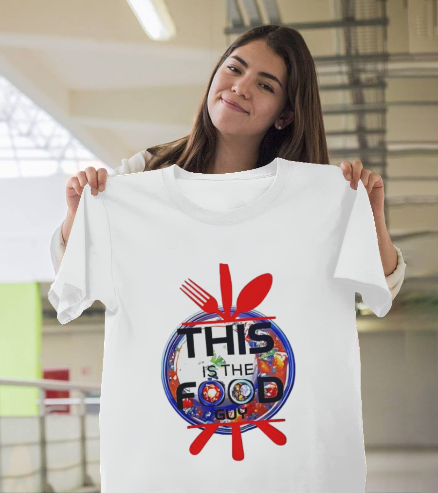 This Is The Food Guy Plate Utensils T-Shirt