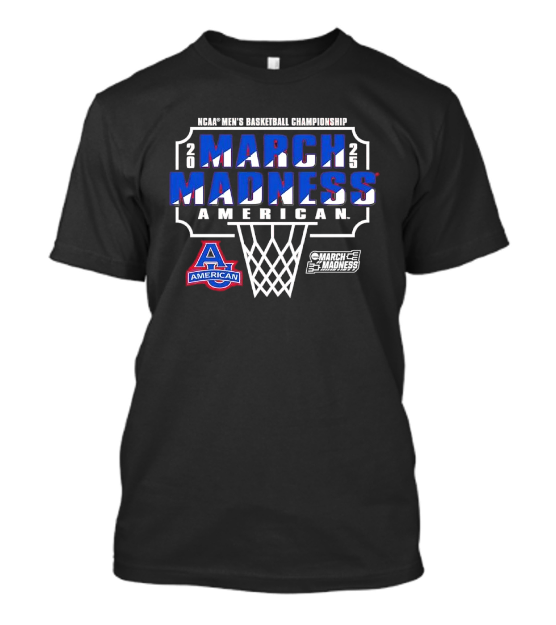 NCAA Men's Basketball Championship 2025 March Madness American University Bound T-Shirt