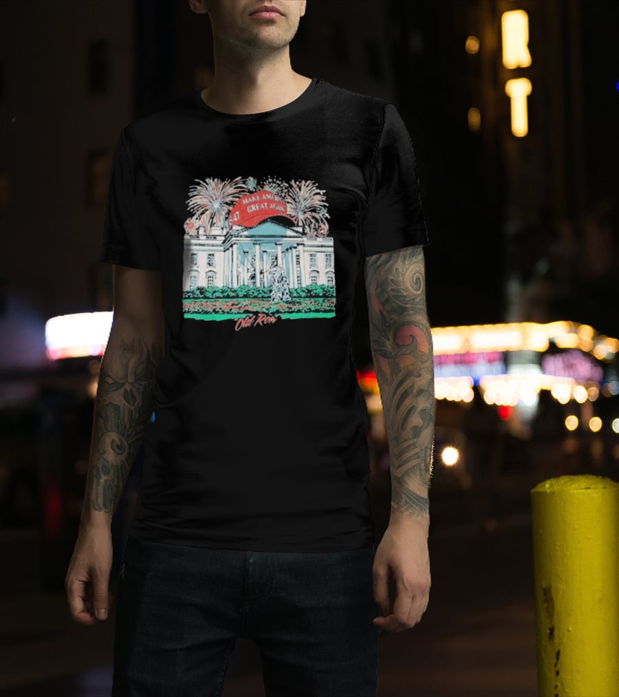 Jarren Duran Make America Great Again White House Old Row T-Shirt