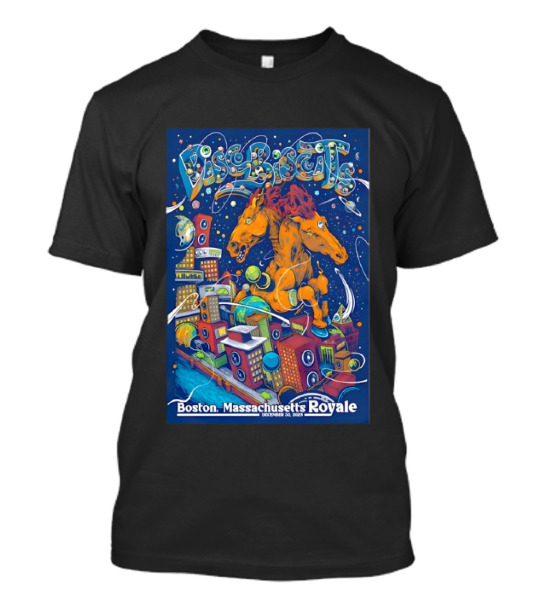 The Disco Biscuits Boston Massachusetts Royale Event December 30 2023 T-Shirt