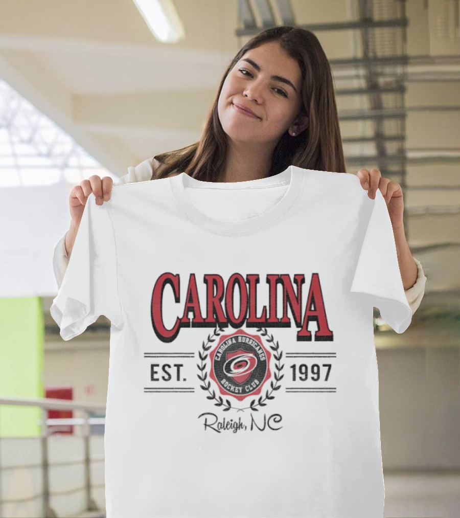 Carolina Hurricanes Est 1997 Hockey Club T-Shirt
