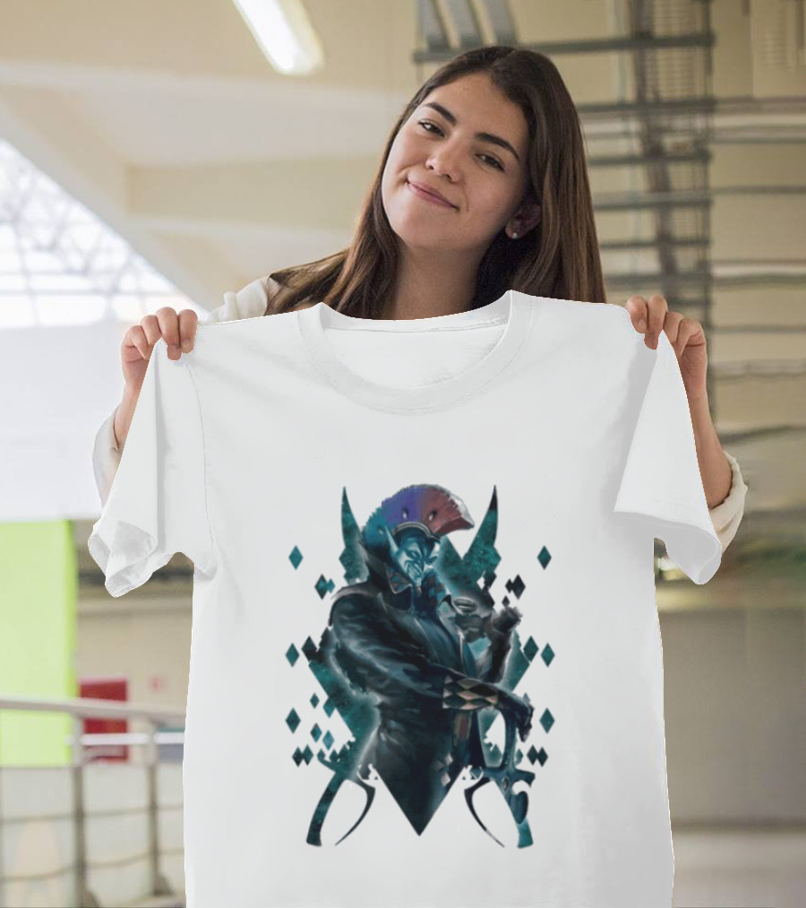 Warhammer 40 000 Aeldari Harlequin Character Iconic Fantasy Gaming T-Shirt