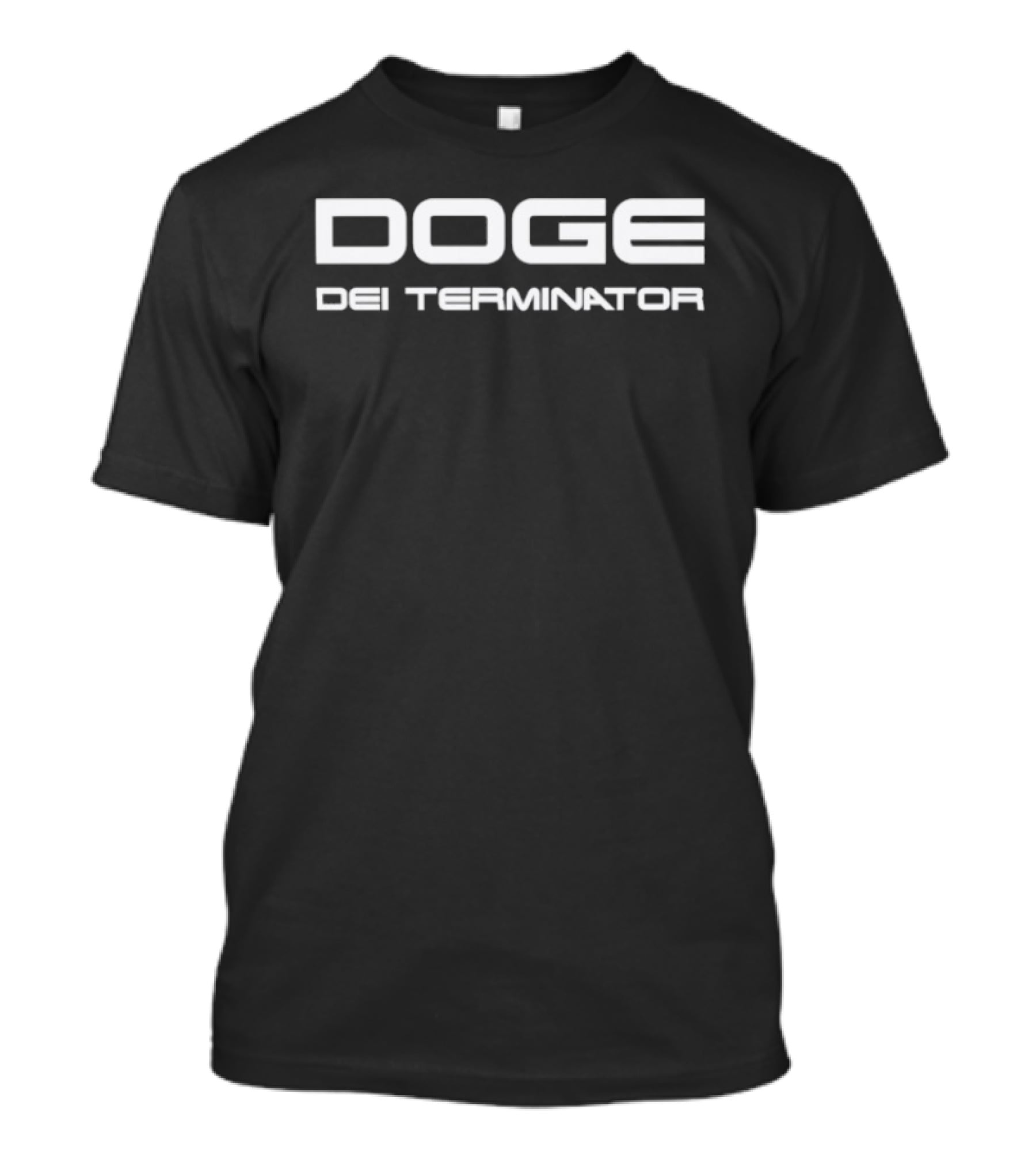 DOGE Dei Terminator Meme Cryptocurrency Cyborg T-Shirt